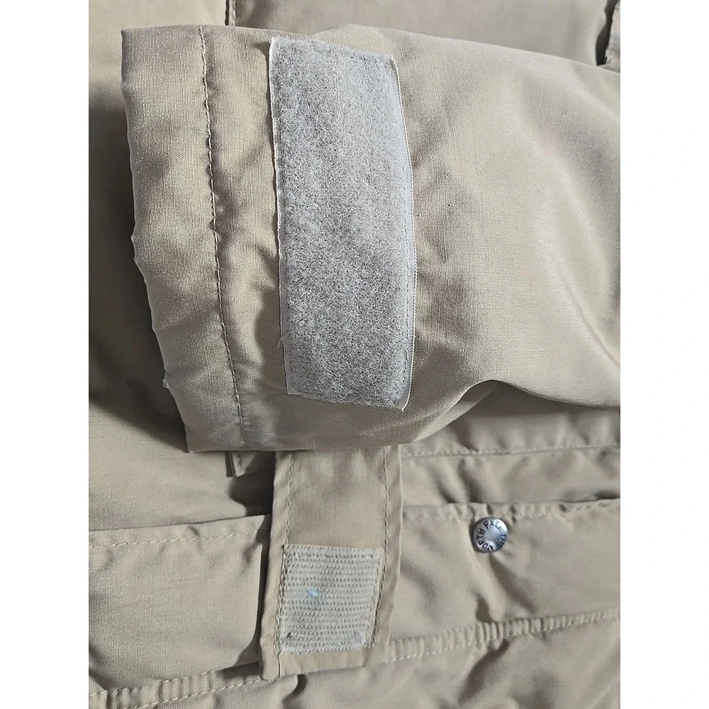 THE NORTH FACE (USA) Vintage Serow Prime Goose Down Tan Winter Parka Coat ~ L‎